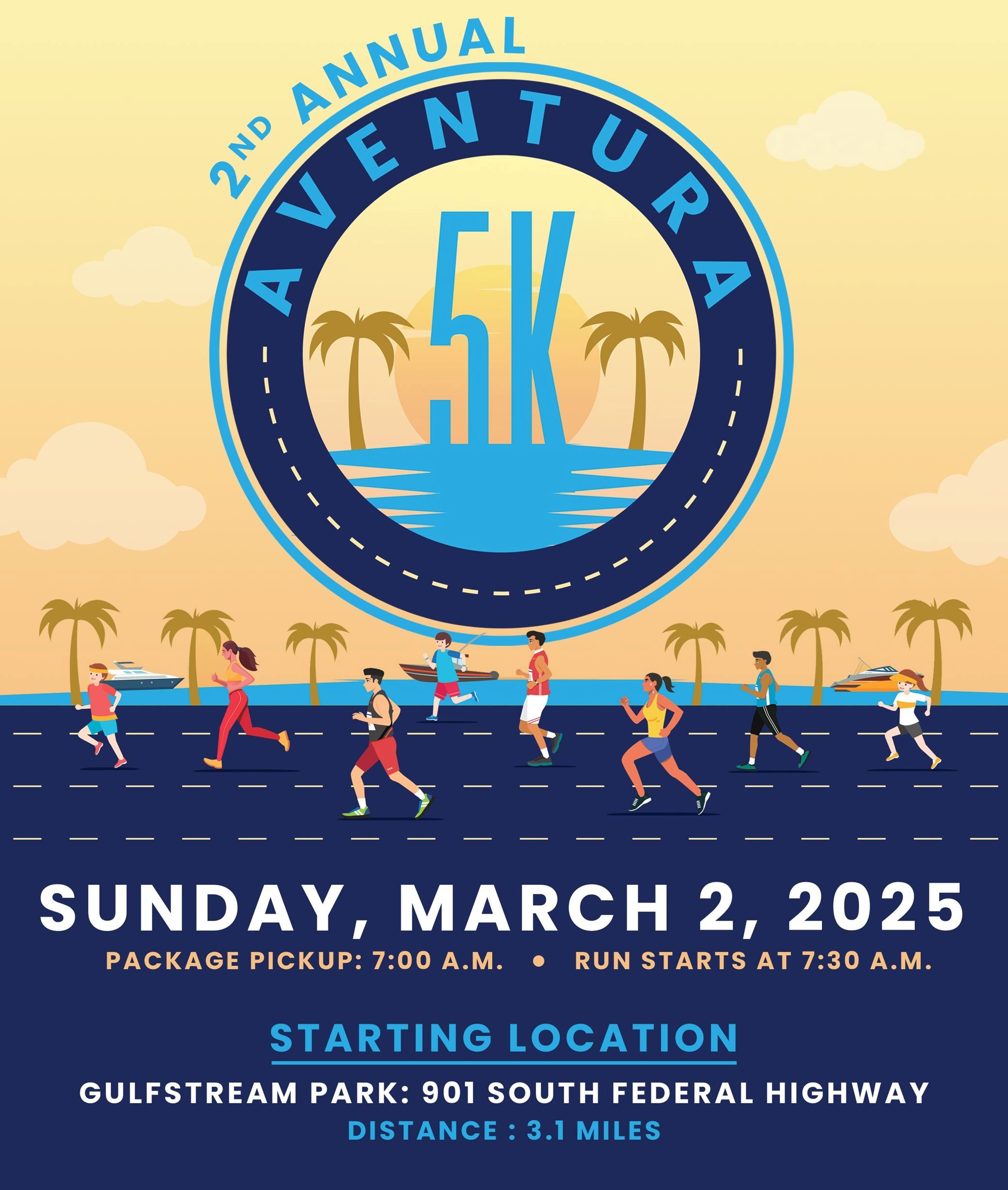  2nd Annual Aventura 5K