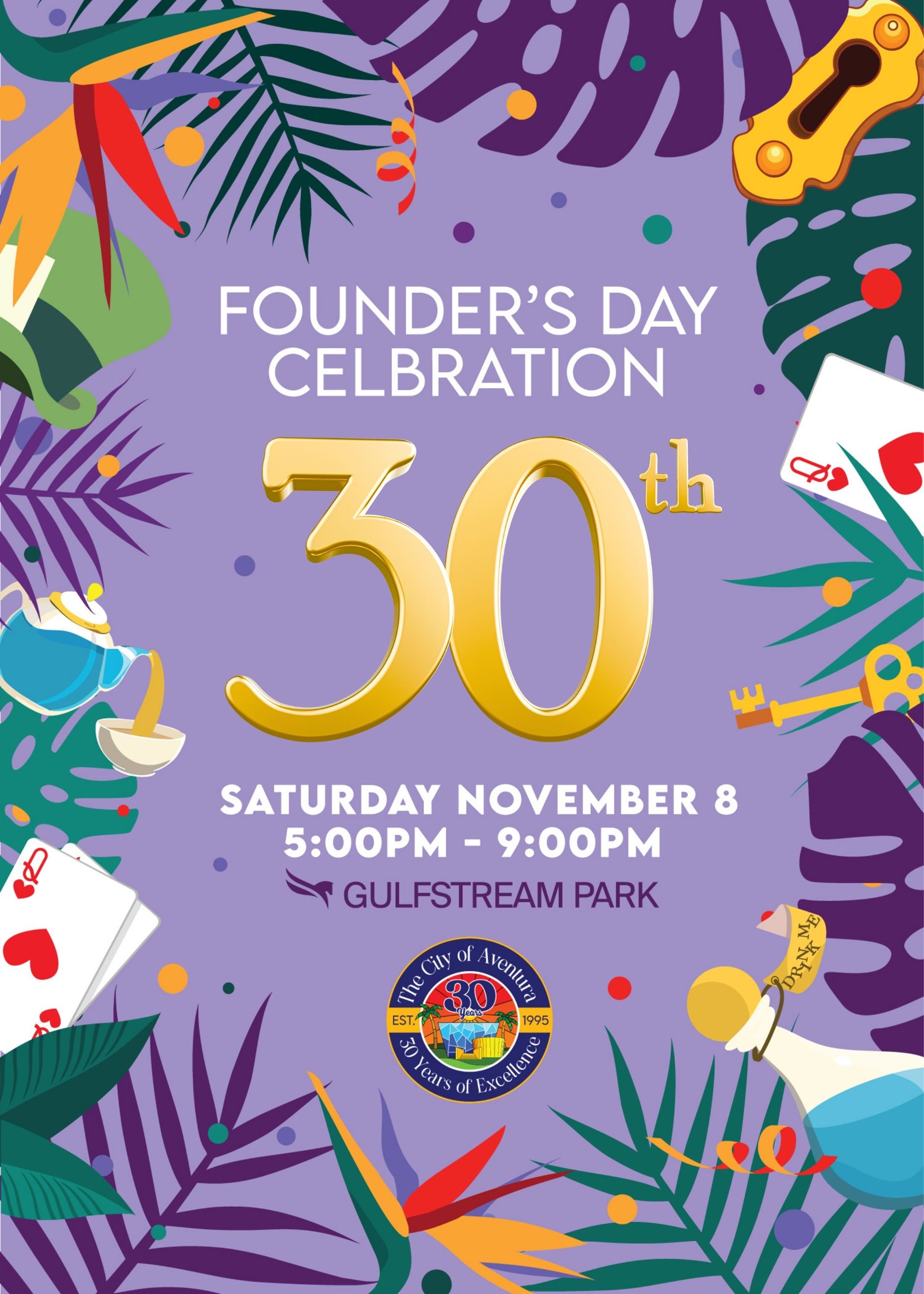 Founders Day 30 Flyer (3x4)